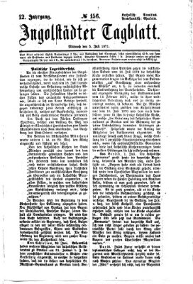 Ingolstädter Tagblatt Mittwoch 5. Juli 1871