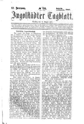 Ingolstädter Tagblatt Samstag 19. August 1871