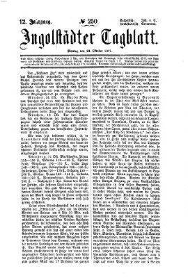 Ingolstädter Tagblatt Montag 23. Oktober 1871