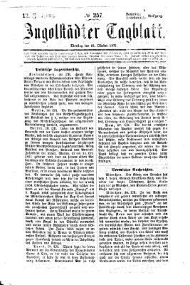 Ingolstädter Tagblatt Dienstag 31. Oktober 1871