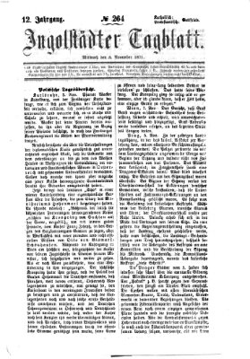 Ingolstädter Tagblatt Mittwoch 8. November 1871