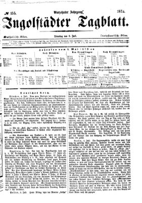 Ingolstädter Tagblatt Dienstag 8. Juli 1873