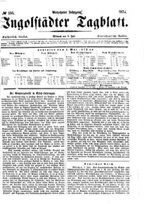 Ingolstädter Tagblatt Mittwoch 9. Juli 1873