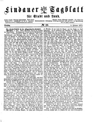 Lindauer Tagblatt für Stadt und Land Mittwoch 8. Februar 1871