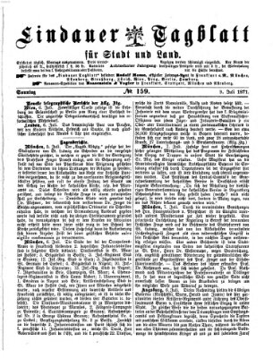 Lindauer Tagblatt für Stadt und Land Sonntag 9. Juli 1871