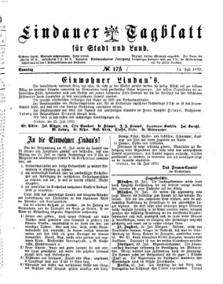 Lindauer Tagblatt für Stadt und Land Montag 24. Juli 1871