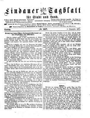 Lindauer Tagblatt für Stadt und Land Sonntag 3. September 1871