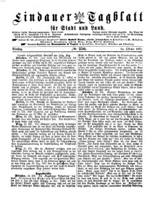 Lindauer Tagblatt für Stadt und Land Dienstag 24. Oktober 1871