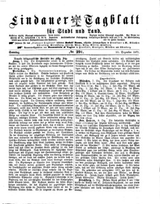 Lindauer Tagblatt für Stadt und Land Sonntag 10. Dezember 1871