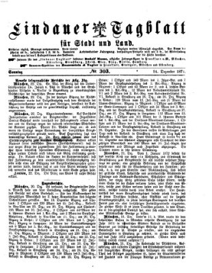 Lindauer Tagblatt für Stadt und Land Sonntag 24. Dezember 1871