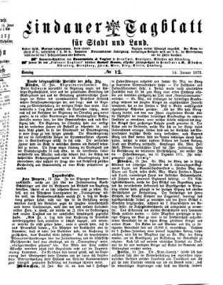 Lindauer Tagblatt für Stadt und Land Sonntag 14. Januar 1872