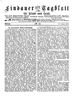 Lindauer Tagblatt für Stadt und Land Mittwoch 17. Januar 1872