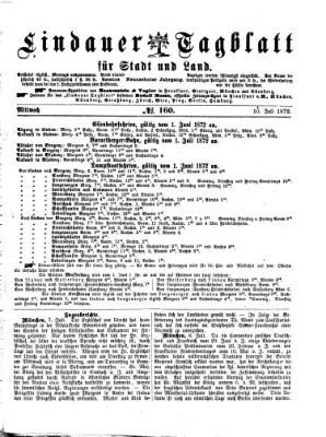 Lindauer Tagblatt für Stadt und Land Mittwoch 10. Juli 1872