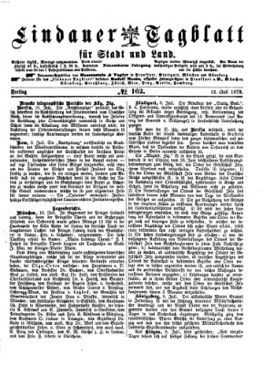 Lindauer Tagblatt für Stadt und Land Freitag 12. Juli 1872