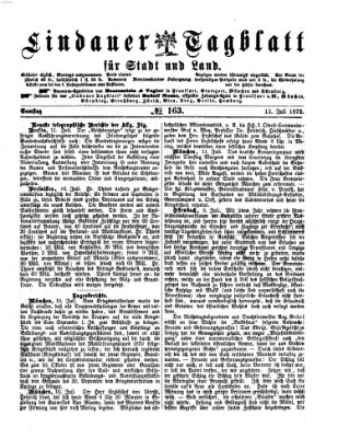 Lindauer Tagblatt für Stadt und Land Samstag 13. Juli 1872