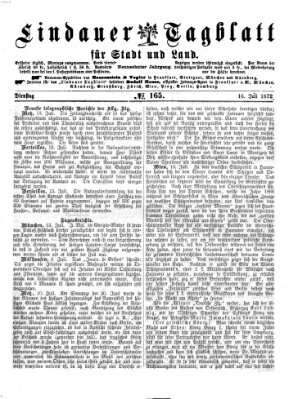 Lindauer Tagblatt für Stadt und Land Dienstag 16. Juli 1872