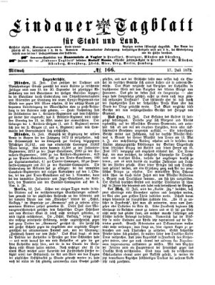 Lindauer Tagblatt für Stadt und Land Mittwoch 17. Juli 1872