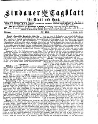 Lindauer Tagblatt für Stadt und Land Mittwoch 9. Oktober 1872