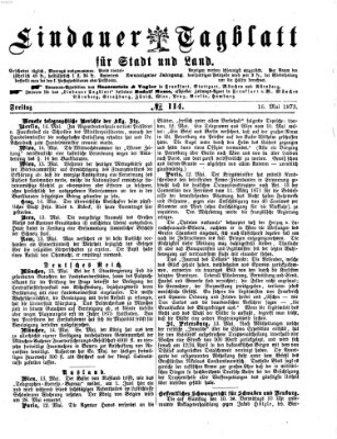 Lindauer Tagblatt für Stadt und Land Freitag 16. Mai 1873