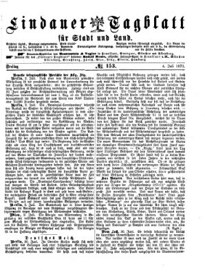 Lindauer Tagblatt für Stadt und Land Freitag 4. Juli 1873