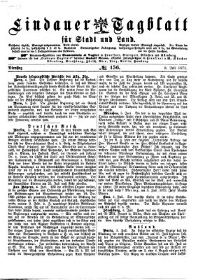 Lindauer Tagblatt für Stadt und Land Dienstag 8. Juli 1873