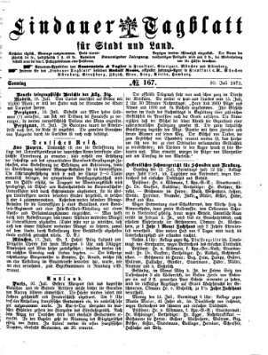 Lindauer Tagblatt für Stadt und Land Sonntag 20. Juli 1873