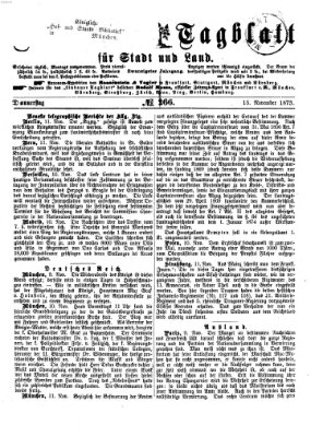 Lindauer Tagblatt für Stadt und Land Donnerstag 13. November 1873