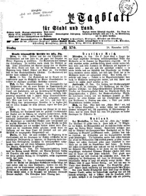 Lindauer Tagblatt für Stadt und Land Dienstag 18. November 1873