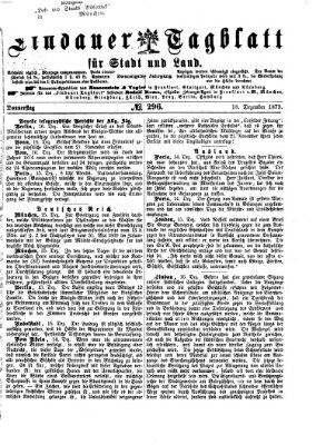 Lindauer Tagblatt für Stadt und Land Donnerstag 18. Dezember 1873