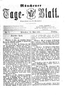 Münchener Tage-Blatt Dienstag 14. Mai 1872