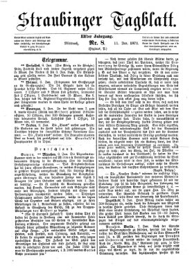 Straubinger Tagblatt Mittwoch 11. Januar 1871