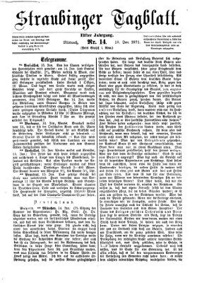 Straubinger Tagblatt Mittwoch 18. Januar 1871