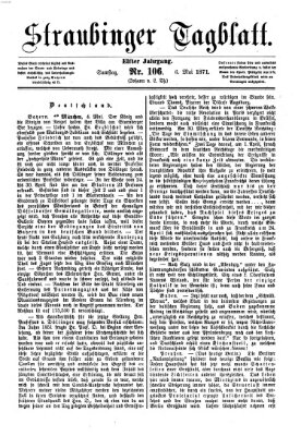 Straubinger Tagblatt Samstag 6. Mai 1871