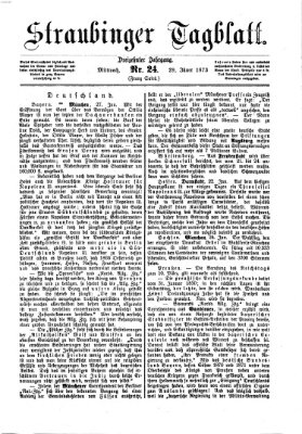 Straubinger Tagblatt Mittwoch 29. Januar 1873