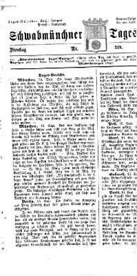 Schwabmünchner Tages-Anzeiger Dienstag 17. September 1872