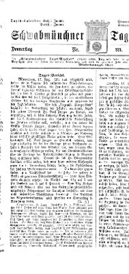 Schwabmünchner Tages-Anzeiger Donnerstag 19. September 1872