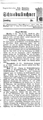 Schwabmünchner Tages-Anzeiger Samstag 12. Oktober 1872