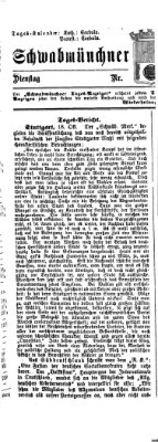 Schwabmünchner Tages-Anzeiger Dienstag 22. Oktober 1872