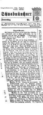 Schwabmünchner Tages-Anzeiger Donnerstag 24. Oktober 1872