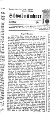 Schwabmünchner Tages-Anzeiger Samstag 9. November 1872