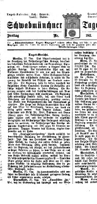 Schwabmünchner Tages-Anzeiger Freitag 29. November 1872