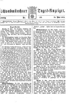 Schwabmünchner Tages-Anzeiger Sonntag 25. Mai 1873