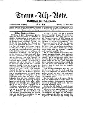 Traun-Alz-Bote (Traun-Alz-Salzachbote) Freitag 12. Mai 1871