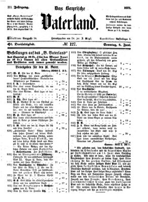 Das bayerische Vaterland Sonntag 4. Juni 1871