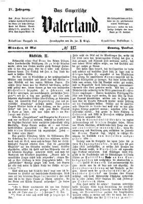 Das bayerische Vaterland Sonntag 12. Mai 1872