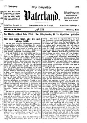 Das bayerische Vaterland Sonntag 19. Mai 1872