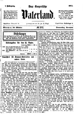 Das bayerische Vaterland Donnerstag 30. Oktober 1873