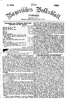 Neues bayerisches Volksblatt Mittwoch 7. Juni 1871