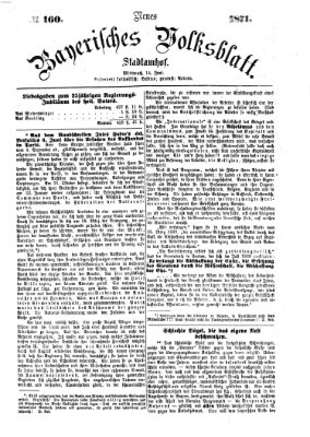 Neues bayerisches Volksblatt Mittwoch 14. Juni 1871