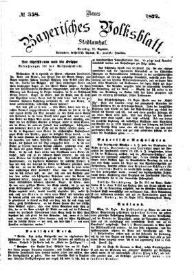 Neues bayerisches Volksblatt Sonntag 29. Dezember 1872